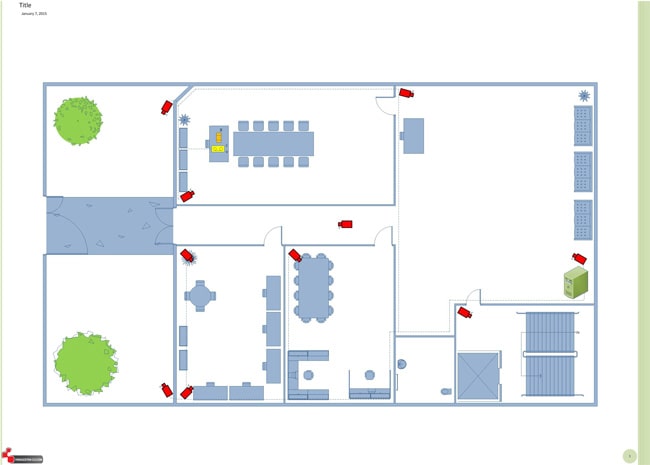 شماتیک دوربین مدار بسته