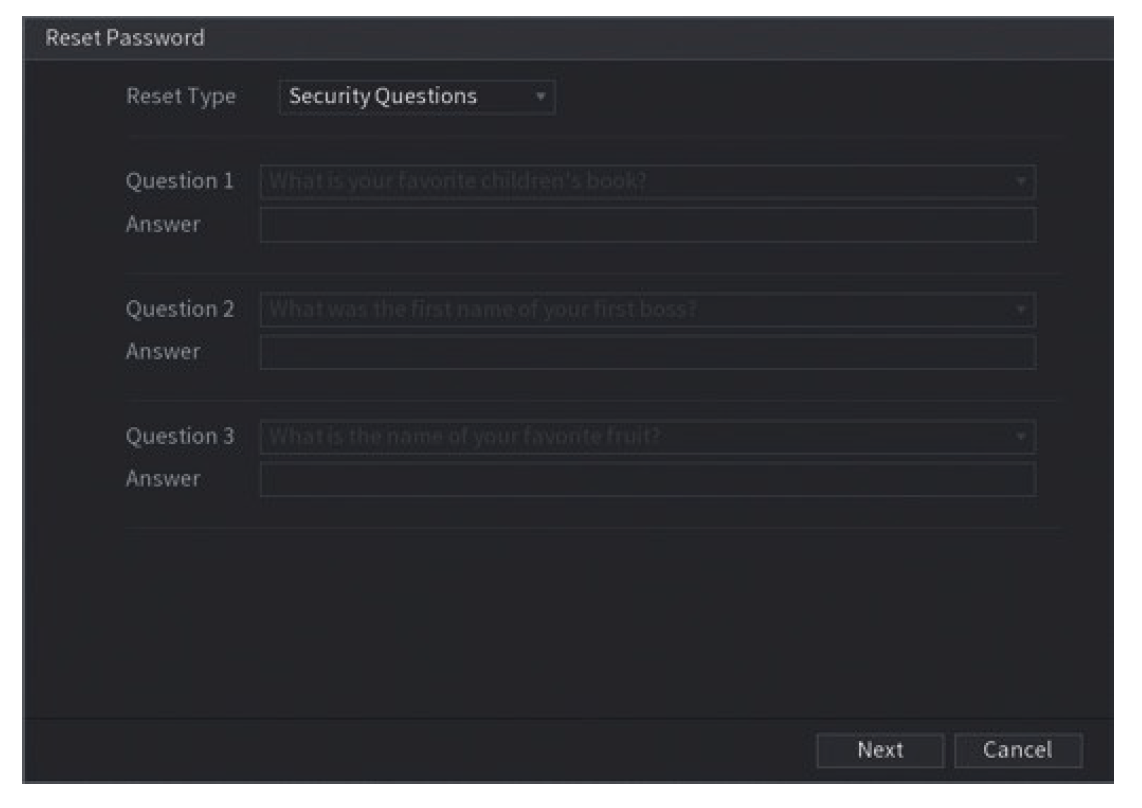 Dahua_Password_reset_Security بازیابی رمز دستگاه داهوا بدون ایمیل