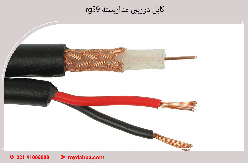 کابل دوربین مداربسته rg59