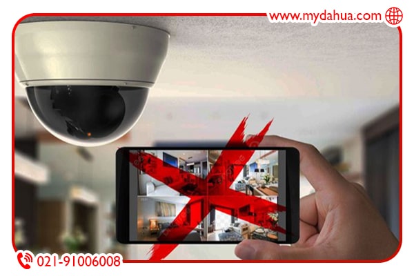 چرا برنامه دوربین مدار بسته باز نمیشه