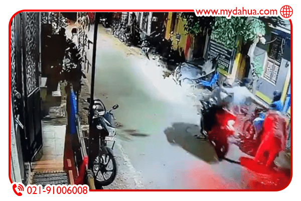 دوربین مدار بسته تا چند متر نشان می دهد