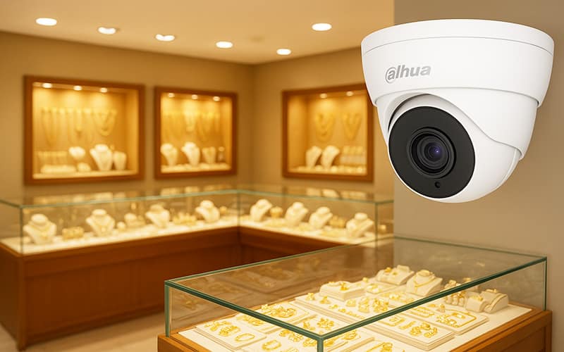 دوربین مداربسته طلافروشی