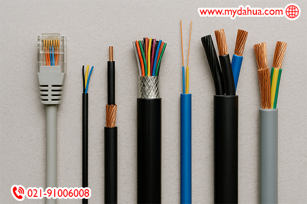 رنگ سیم های دوربین مدار بسته آنالوگ