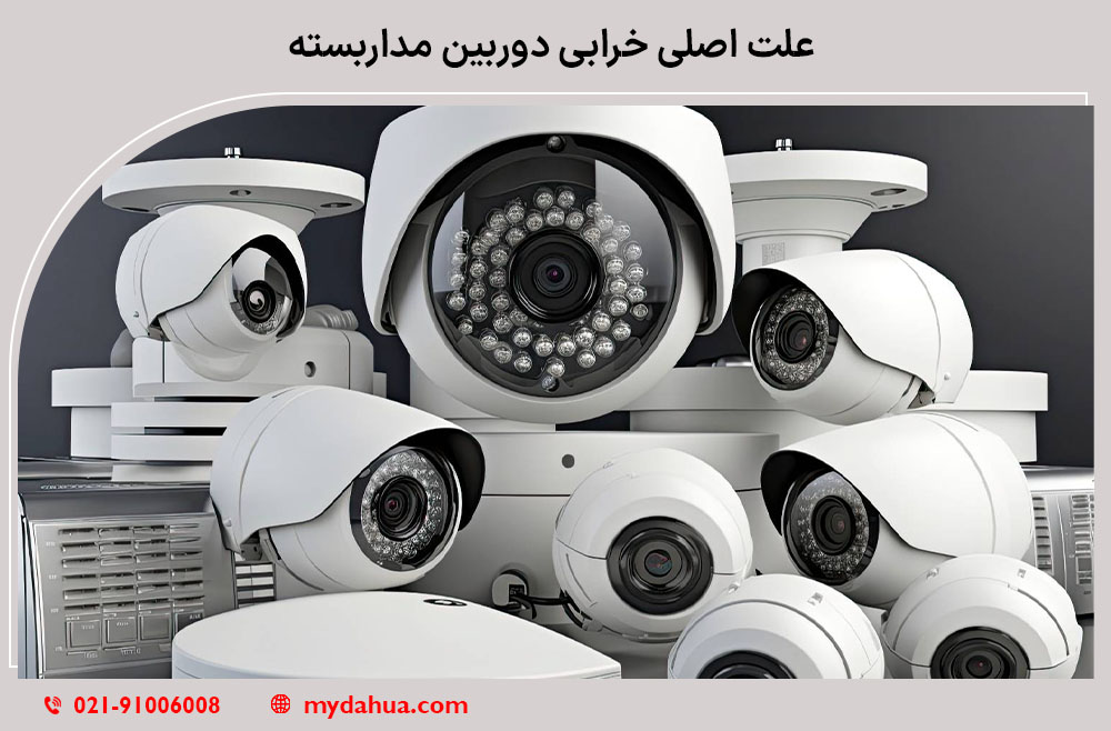 علت اصلی خرابی دوربین مداربسته